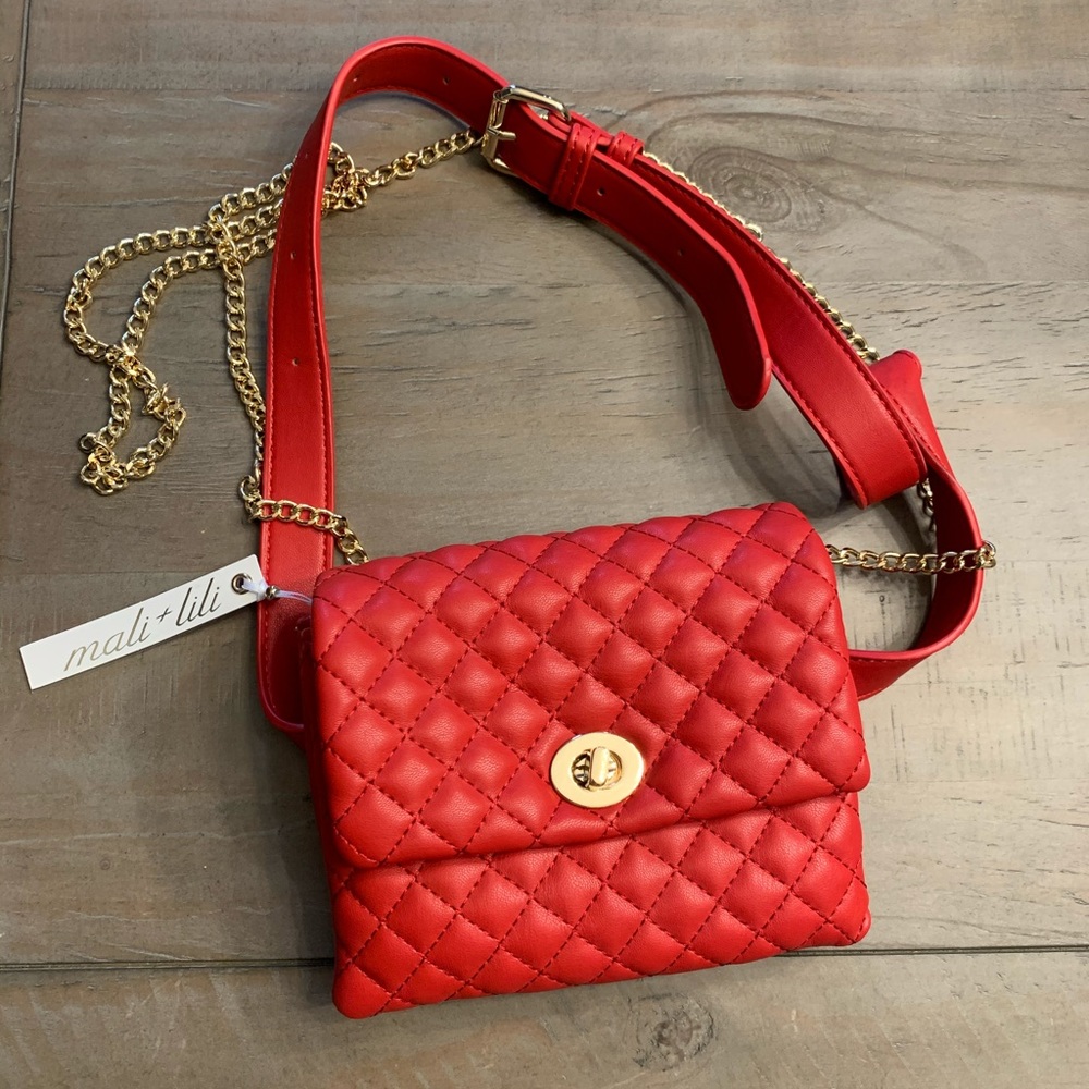 Mali and Lili Vegan leather belt bag